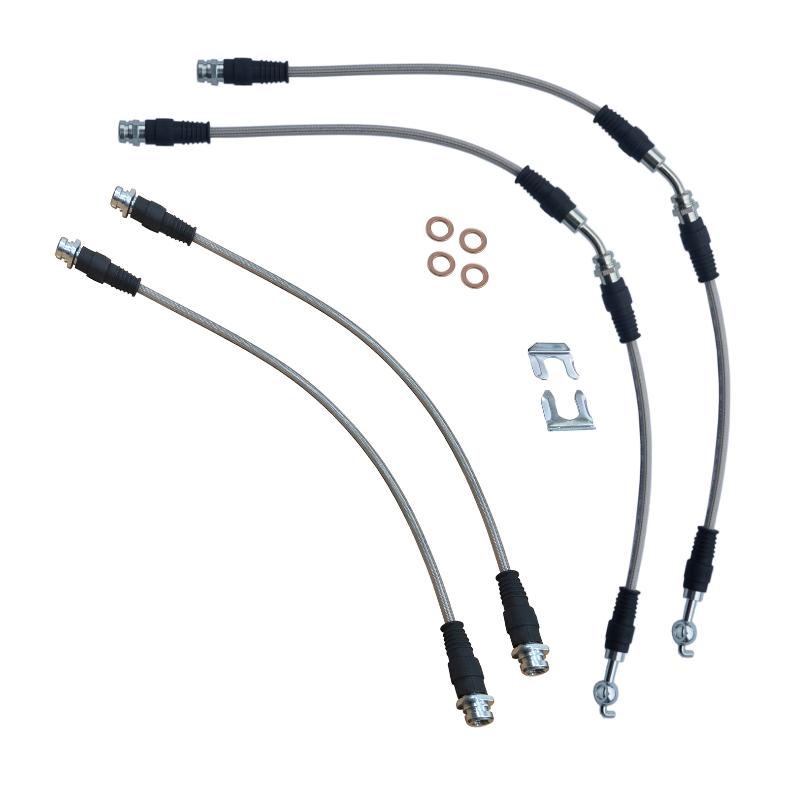 ATI EXTENDED BRAIDED BRAKE LINE KIT - FORD PX RANGER/MAZDA BT50 2011-2022