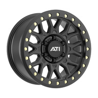 AT-01 17X8.5 HYBRID BEADLOCK WHEEL - BLACK (6X139.7)