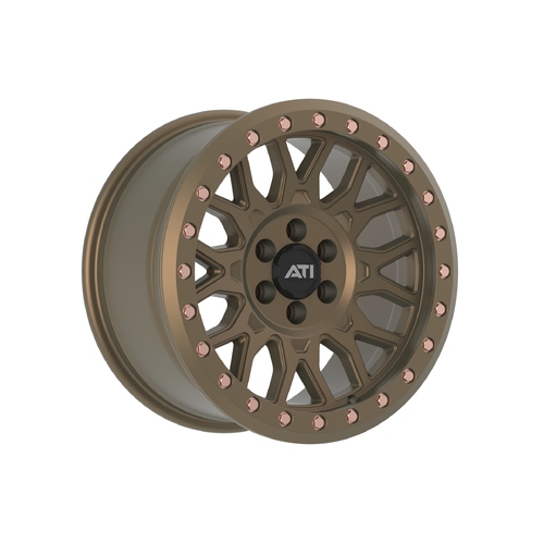 AT-01 17X8.5 HYBRID BEADLOCK WHEEL - BRONZE (5X150)