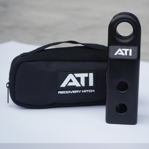 ATI ALLOY RECOVERY HITCH - BLACK