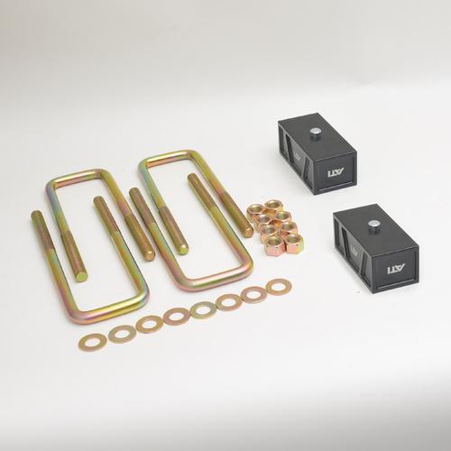 ATI 50MM REAR LEAF SPRING LIFT BLOCK KIT - HOLDEN COLORADO/ISUZU DMAX/MAZDA BT-50 2012-CURRENT