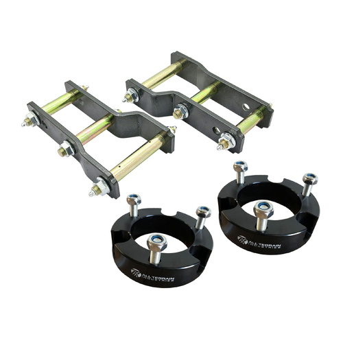 ATI SPACER/SHACKLE LIFT KIT - 2.5" FRONT + 2" REAR - NISSAN NAVARA D27/MITSUBISHI TRITON MV 2024-CURRENT